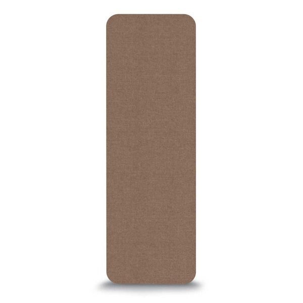 Corkboard, Fabric, Gold/Sprc, 3 Door, 72x36, UNITED VISUAL PRODUCTS, Mfr# UV306-GOLD-DRKSPR
